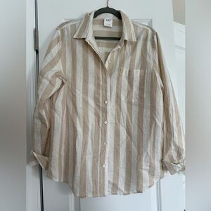 GAP Linen-Blend Easy Shirt